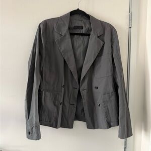 Vintage Gray Prada Blazer